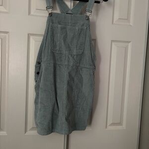 Wild Fable Light Blue Corduroy Overalls